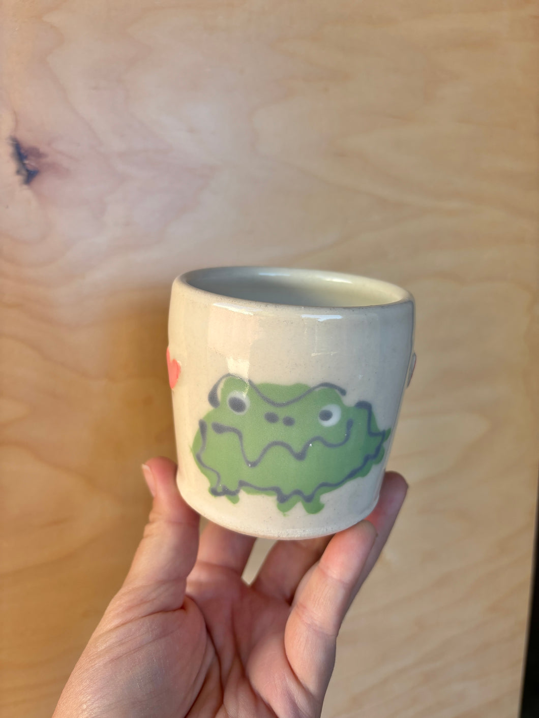 Love Sick Frog Cup