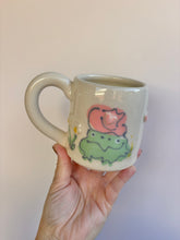 Load image into Gallery viewer, Pink Cowgirl Frog Large Mug (Second)
