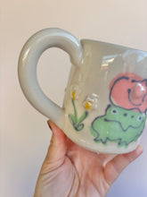 Load image into Gallery viewer, Pink Cowgirl Frog Large Mug (Second)
