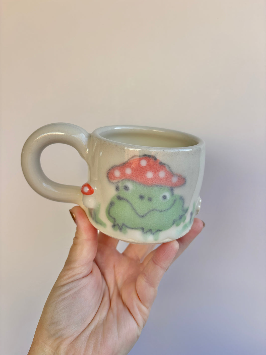 Mushroom Frog Small Mug (Second)