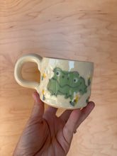 Load image into Gallery viewer, Sweet Flowery Frog Mug #3
