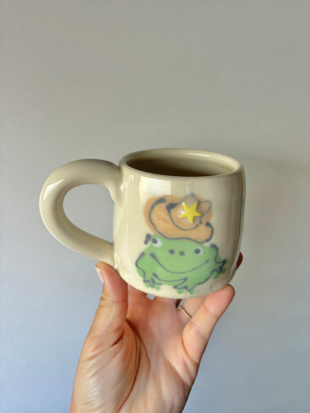 Cowboy Frog Mug #1